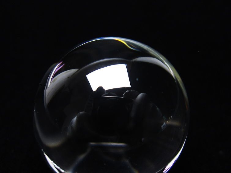 水晶 丸玉 ブラジル産 24mm 一点物 141-6455