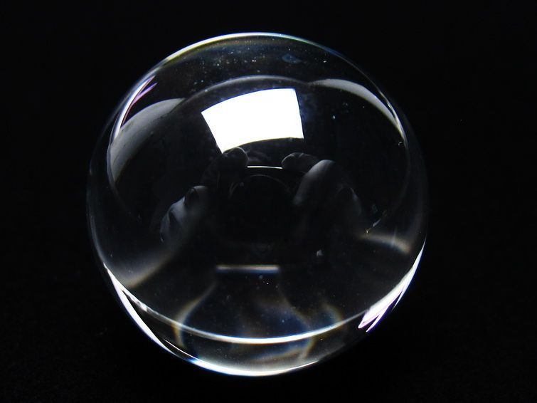 水晶 丸玉 ブラジル産 24mm 一点物 141-6458