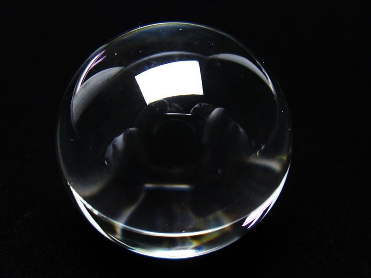 水晶 丸玉 ブラジル産 24mm 一点物 141-6459