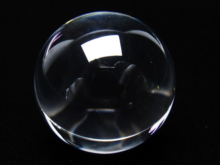 水晶 丸玉 ブラジル産 24mm 一点物 141-6461