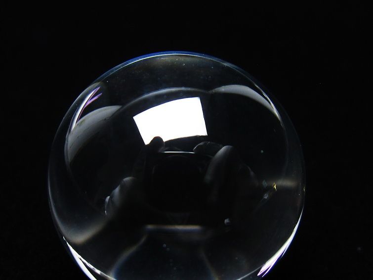 水晶 丸玉 ブラジル産 24mm 一点物 141-6461