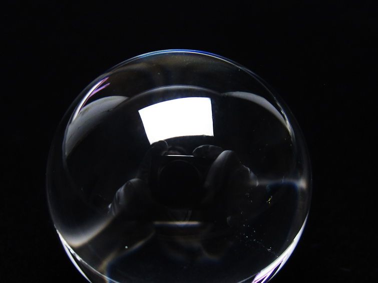 水晶玉 水晶 丸玉 スフィア ブラジル産 30mm 一点物 141-6474