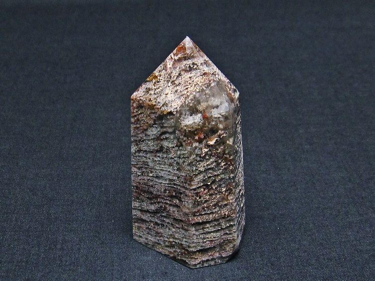 ガーデンファントム 六角柱 ガーデンクォーツ ポイント 庭園水晶 一点物 142-7393