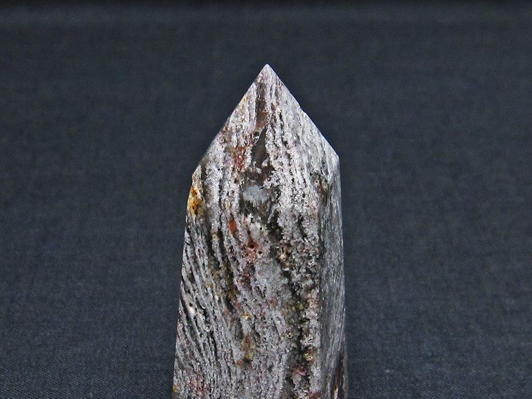 ガーデンファントム 六角柱 ガーデンクォーツ ポイント 庭園水晶 一点物 142-7395