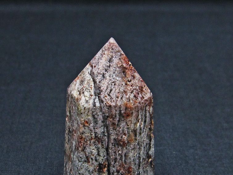 ガーデンファントム 六角柱 ガーデンクォーツ ポイント 庭園水晶 一点物 142-7399