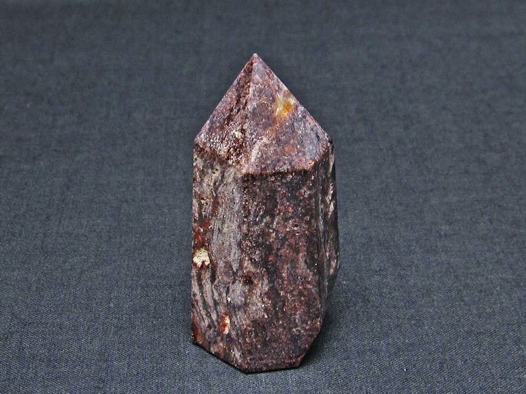ガーデンファントム 六角柱 ガーデンクォーツ ポイント 庭園水晶 一点物 142-7400
