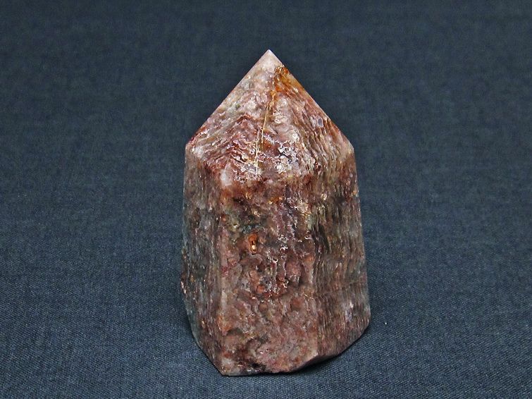 ガーデンファントム 六角柱 ガーデンクォーツ ポイント 庭園水晶 一点物 142-7401