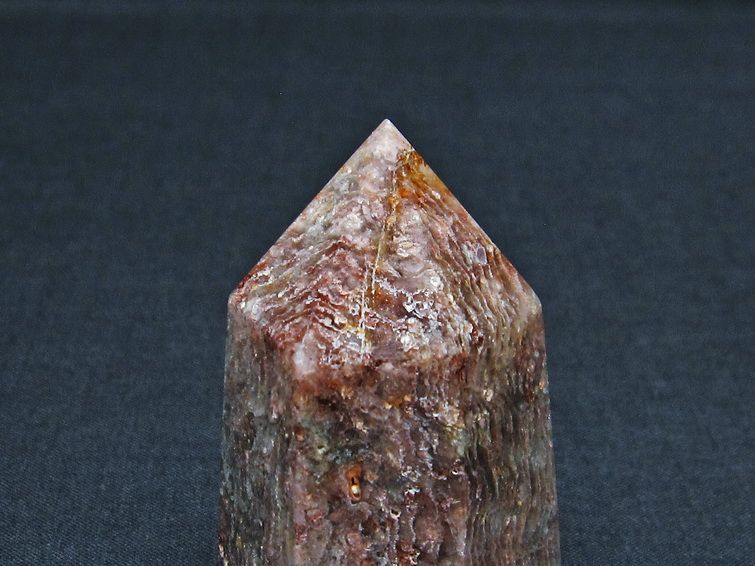 ガーデンファントム 六角柱 ガーデンクォーツ ポイント 庭園水晶 一点物 142-7401