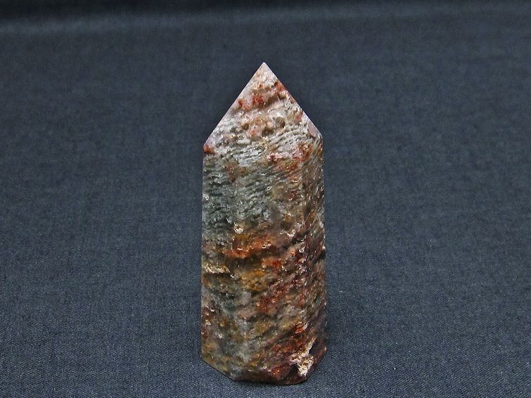 ガーデンファントム 六角柱 ガーデンクォーツ ポイント 庭園水晶 一点物 142-7402