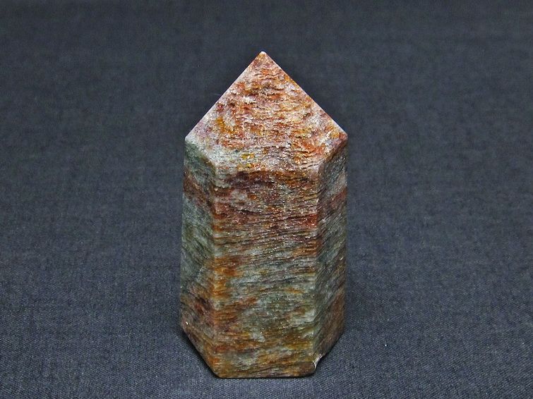 ガーデンファントム 六角柱 ガーデンクォーツ ポイント 庭園水晶 一点物 142-7405