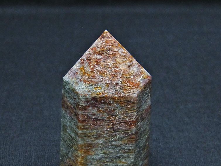 ガーデンファントム 六角柱 ガーデンクォーツ ポイント 庭園水晶 一点物 142-7405