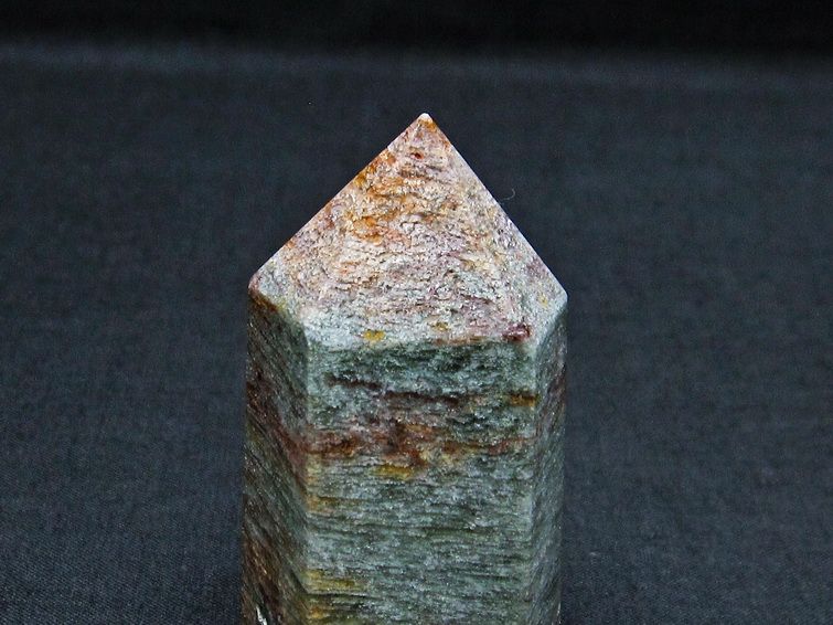 ガーデンファントム 六角柱 ガーデンクォーツ ポイント 庭園水晶 一点物 142-7405