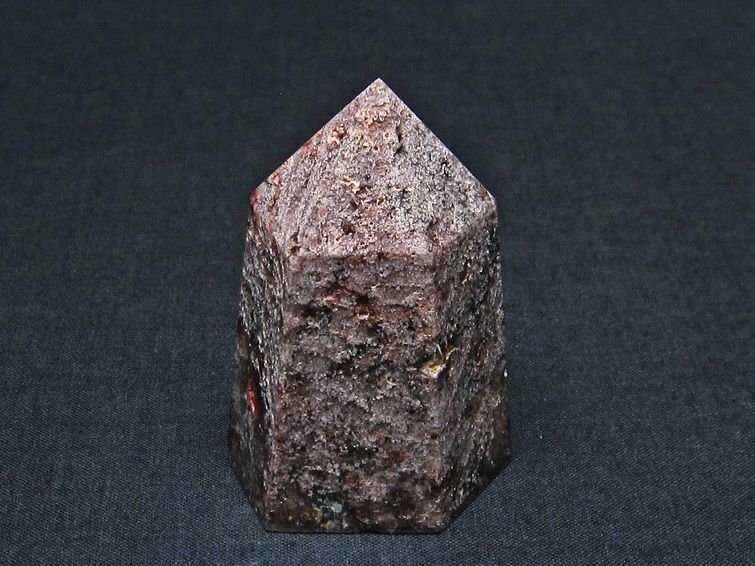 ガーデンファントム 六角柱 ガーデンクォーツ ポイント 庭園水晶 一点物 142-7411