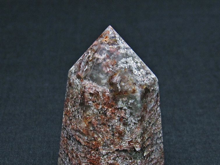 ガーデンファントム 六角柱 ガーデンクォーツ ポイント 庭園水晶 一点物 142-7412