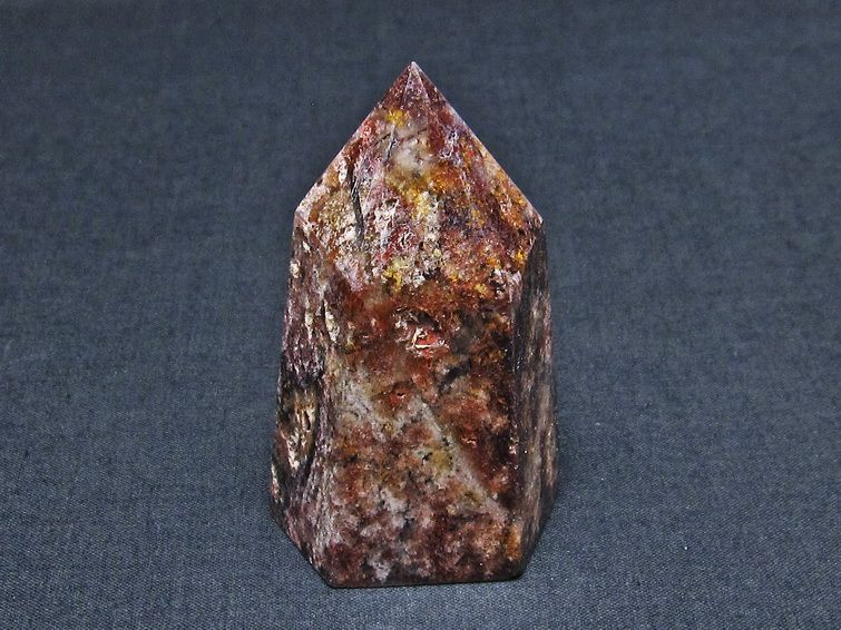 ガーデンファントム 六角柱 ガーデンクォーツ ポイント 庭園水晶 一点物 142-7413