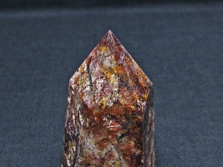 ガーデンファントム 六角柱 ガーデンクォーツ ポイント 庭園水晶 一点物 142-7413