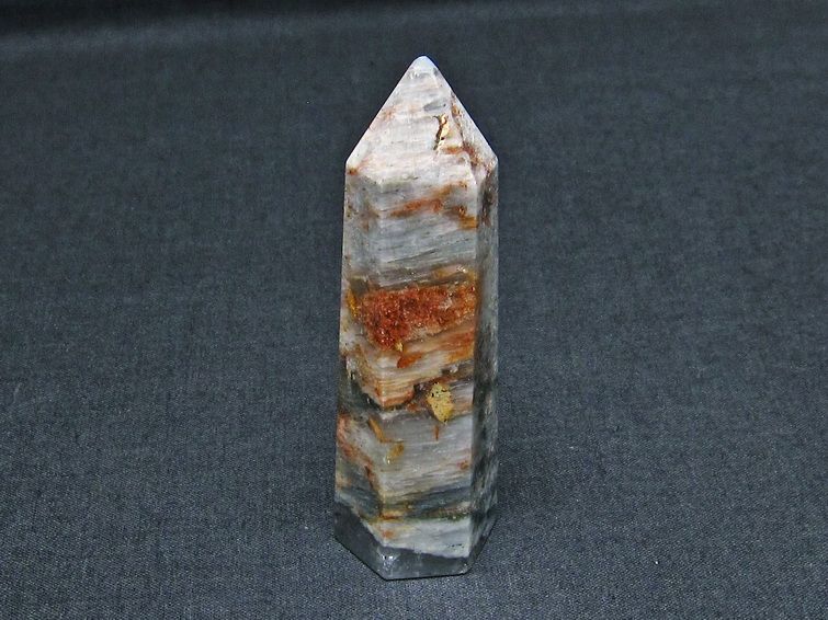 ガーデンファントム 六角柱 ガーデンクォーツ ポイント 庭園水晶 一点物 142-7416