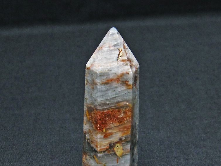 ガーデンファントム 六角柱 ガーデンクォーツ ポイント 庭園水晶 一点物 142-7416