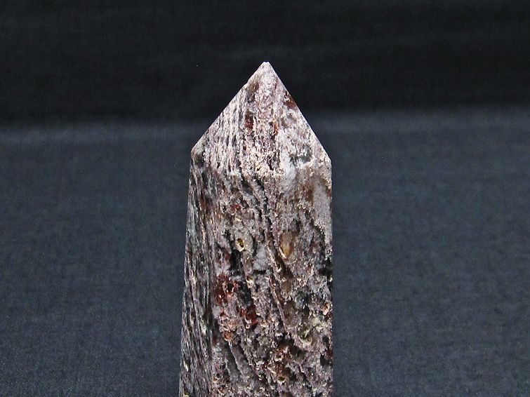 ガーデンファントム 六角柱 ガーデンクォーツ ポイント 庭園水晶 一点物 142-7418