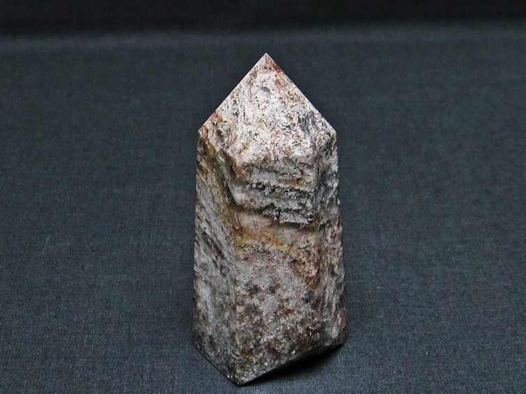 ガーデンファントム 六角柱 ガーデンクォーツ ポイント 庭園水晶 一点物 142-7421