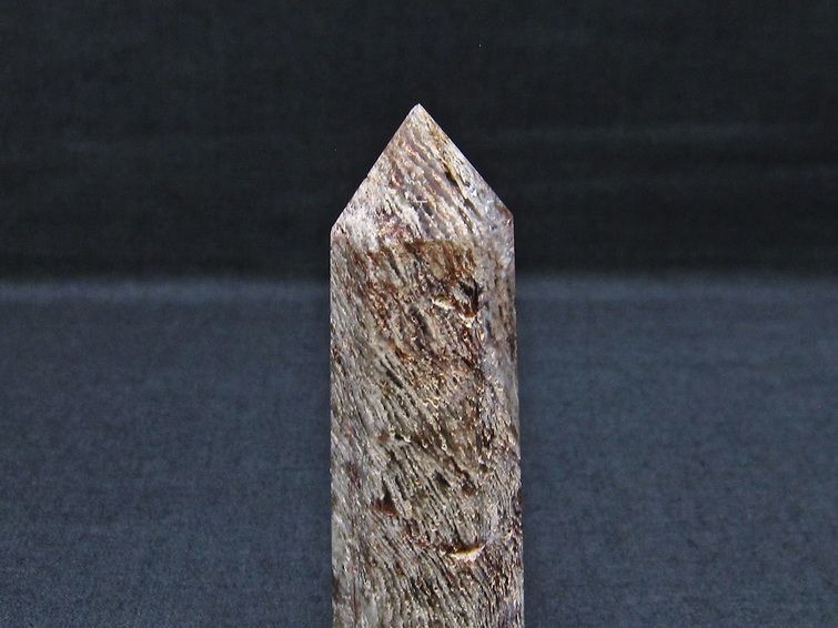ガーデンファントム 六角柱 ガーデンクォーツ ポイント 庭園水晶 一点物 142-7424