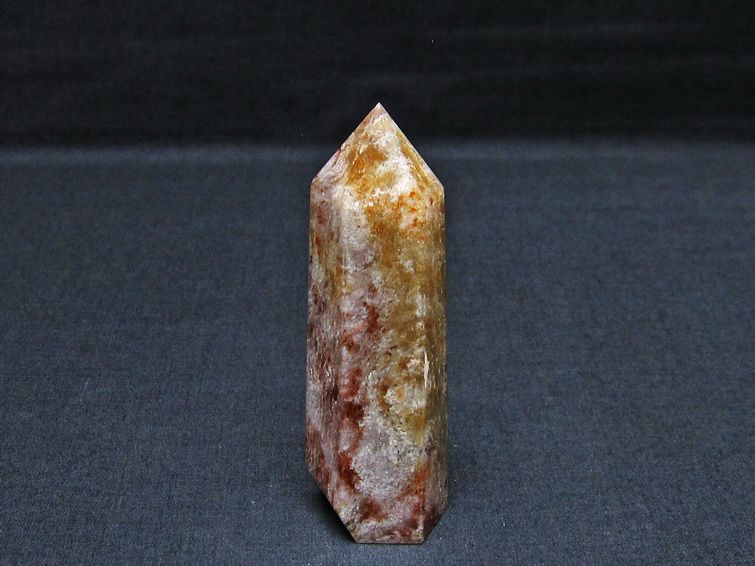 ガーデンファントム 六角柱 ガーデンクォーツ ポイント 庭園水晶 一点物 142-7426