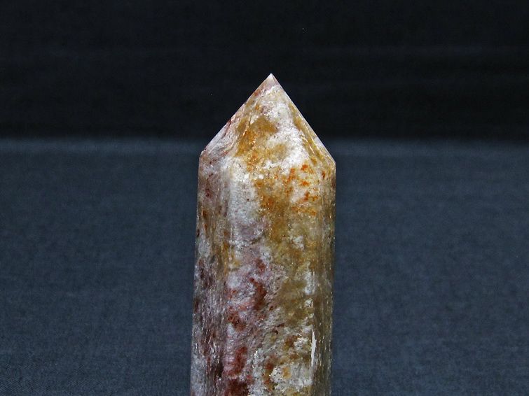 ガーデンファントム 六角柱 ガーデンクォーツ ポイント 庭園水晶 一点物 142-7426