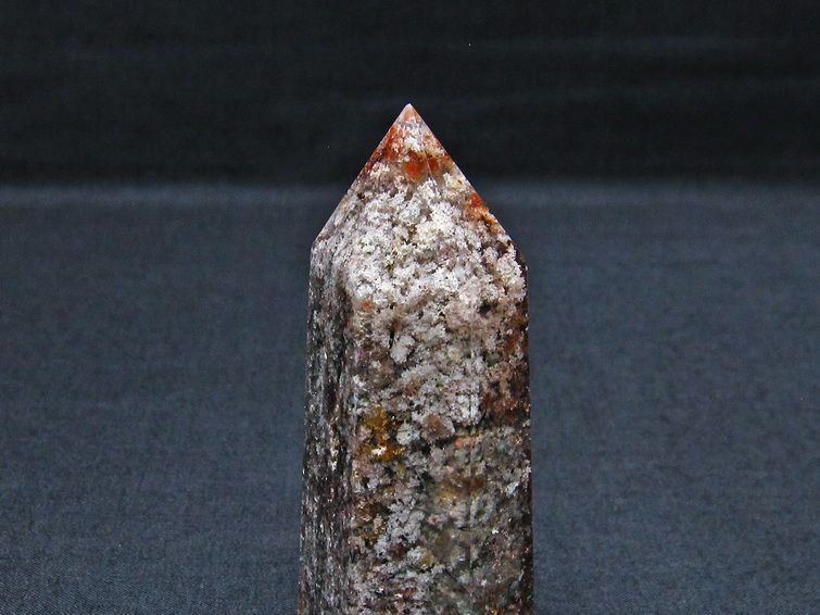 ガーデンファントム 六角柱 ガーデンクォーツ ポイント 庭園水晶 一点物 142-7431