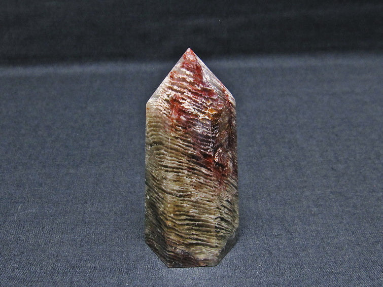 ガーデンファントム 六角柱 ガーデンクォーツ ポイント 庭園水晶 一点物 142-7433