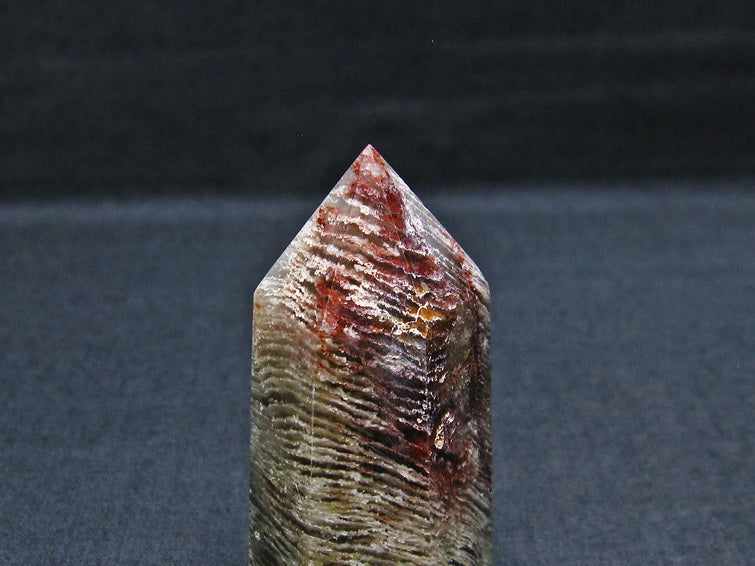 ガーデンファントム 六角柱 ガーデンクォーツ ポイント 庭園水晶 一点物 142-7433