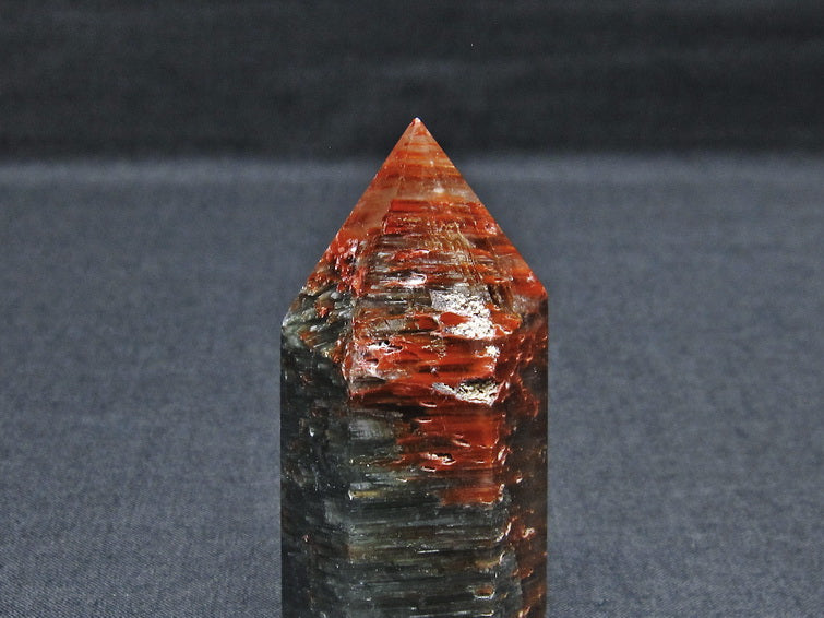 ガーデンファントム 六角柱 ガーデンクォーツ ポイント 庭園水晶 一点物 142-7434