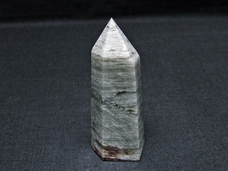 ガーデンファントム 六角柱 ガーデンクォーツ ポイント 庭園水晶 一点物 142-7447