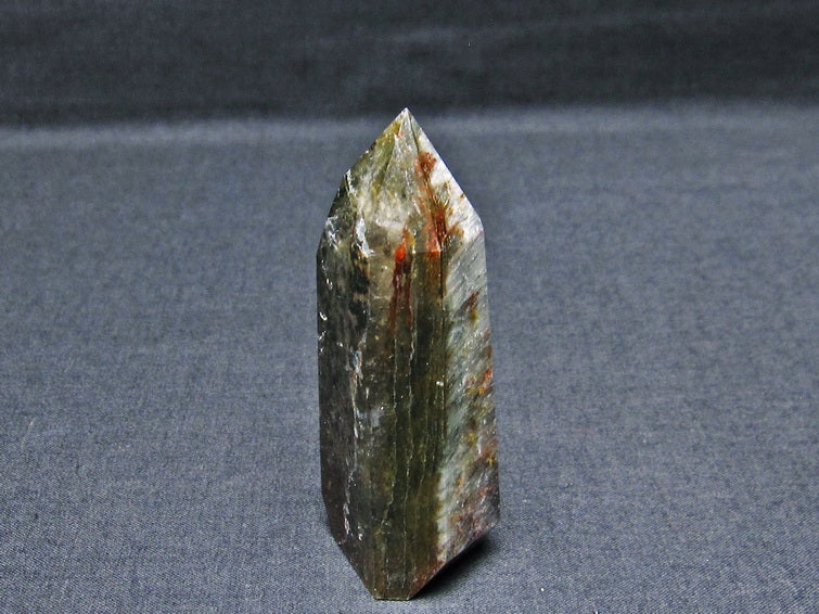 ガーデンファントム 六角柱 ガーデンクォーツ ポイント 庭園水晶 一点物 142-7456
