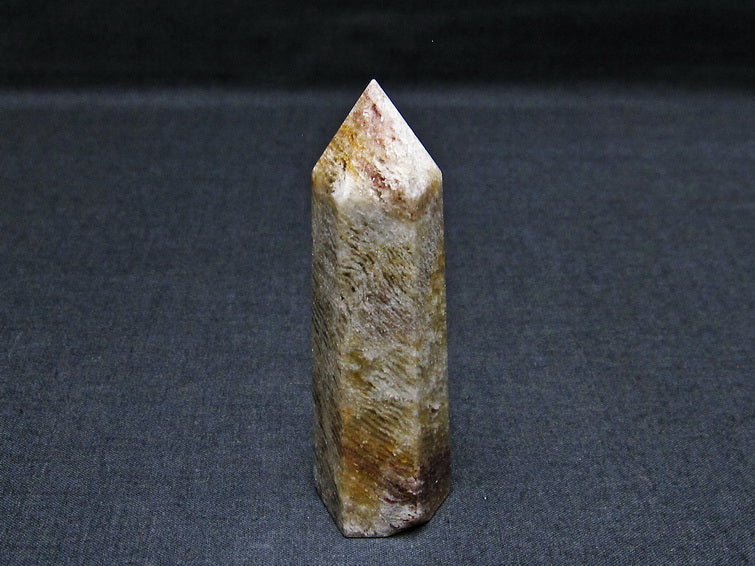 ガーデンファントム 六角柱 ガーデンクォーツ ポイント 庭園水晶 一点物 142-7458