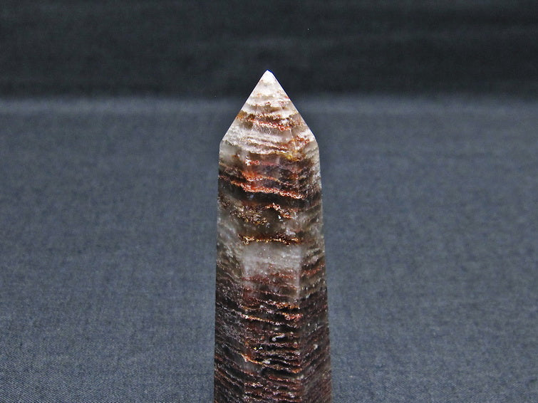 ガーデンファントム 六角柱 ガーデンクォーツ ポイント 庭園水晶 一点物 142-7463