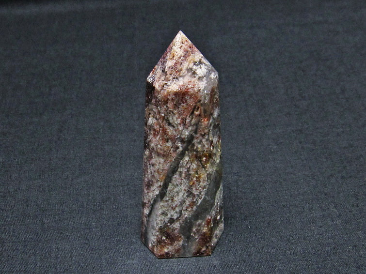 ガーデンファントム 六角柱 ガーデンクォーツ ポイント 庭園水晶 一点物 142-7474