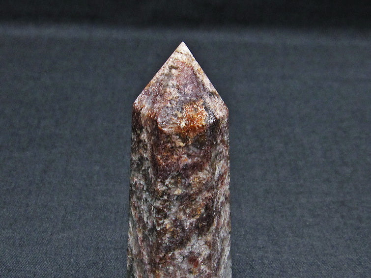 ガーデンファントム 六角柱 ガーデンクォーツ ポイント 庭園水晶 一点物 142-7474