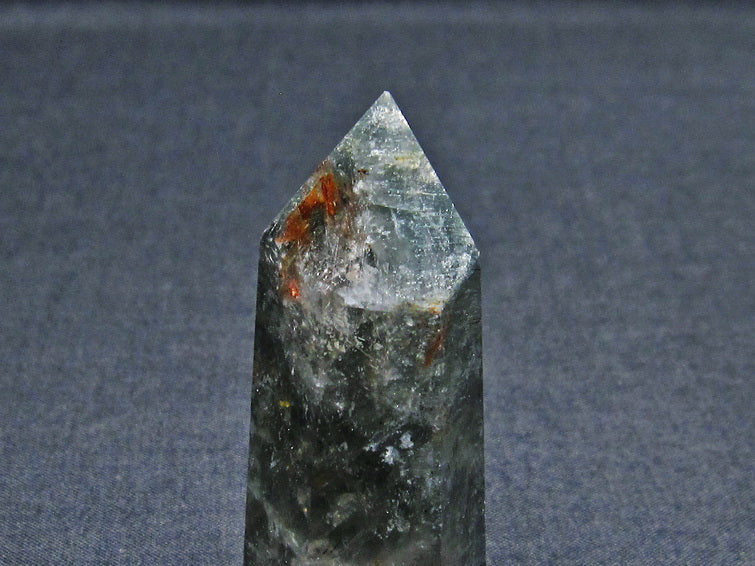 ガーデンファントム 六角柱 ガーデンクォーツ ポイント 庭園水晶 一点物 142-7475