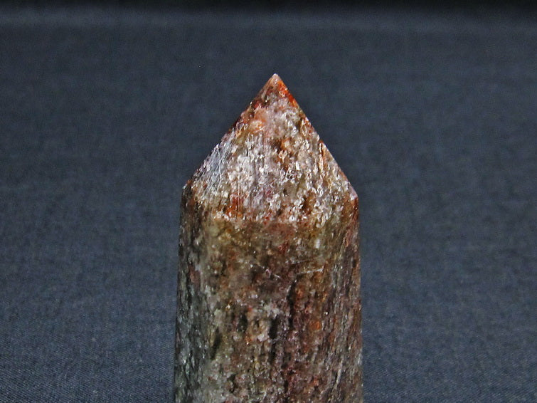 ガーデンファントム 六角柱 ガーデンクォーツ ポイント 庭園水晶 一点物 142-7476