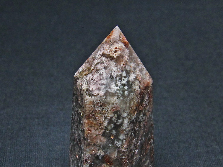 ガーデンファントム 六角柱 ガーデンクォーツ ポイント 庭園水晶 一点物 142-7478