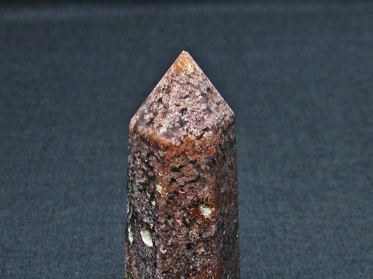 ガーデンファントム 六角柱 ガーデンクォーツ ポイント 庭園水晶 一点物 142-7479