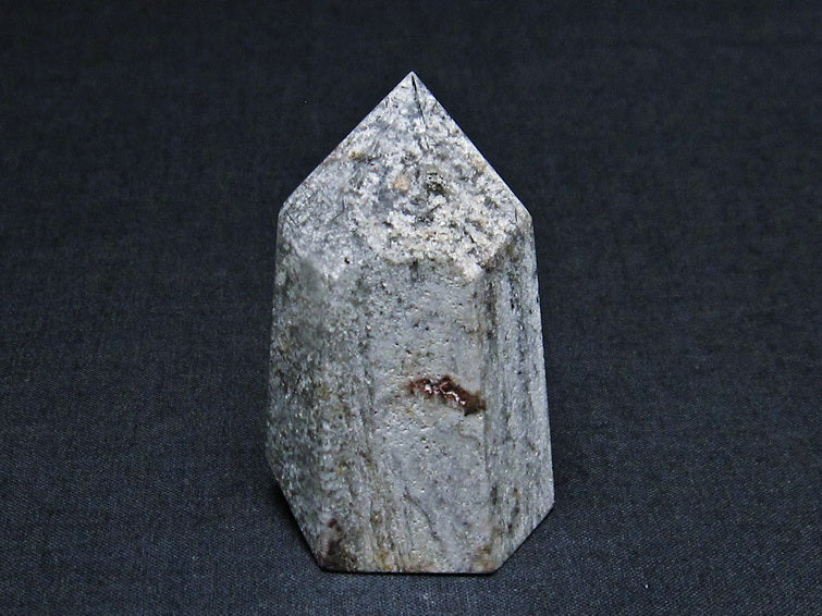 ガーデンファントム 六角柱 ガーデンクォーツ ポイント 庭園水晶 一点物 142-7483
