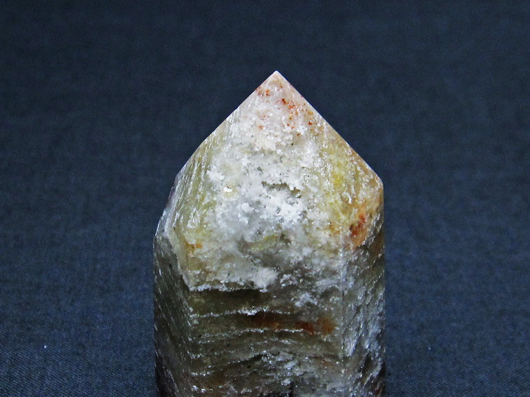 ガーデンファントム 六角柱 ガーデンクォーツ ポイント 庭園水晶 一点物 142-7485