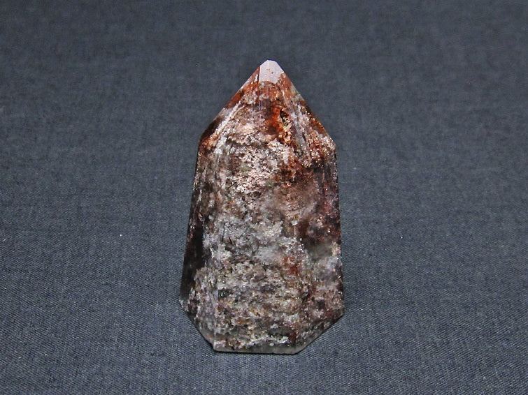 ガーデンファントム 六角柱 ガーデンクォーツ ポイント 庭園水晶 一点物 142-7486