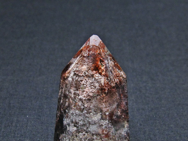 ガーデンファントム 六角柱 ガーデンクォーツ ポイント 庭園水晶 一点物 142-7486
