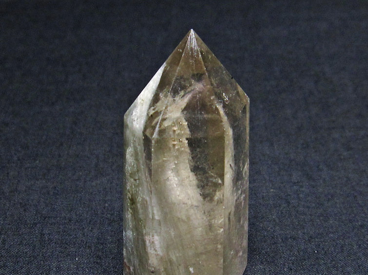 ガーデンファントム 六角柱 ガーデンクォーツ ポイント 庭園水晶 一点物 142-7487