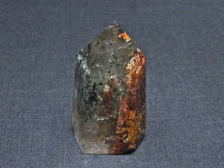 ガーデンファントム 六角柱 ガーデンクォーツ ポイント 庭園水晶 一点物 142-7488