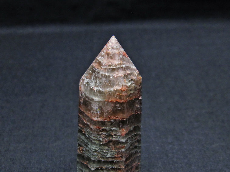 ガーデンファントム 六角柱 ガーデンクォーツ ポイント 庭園水晶 一点物 142-7492