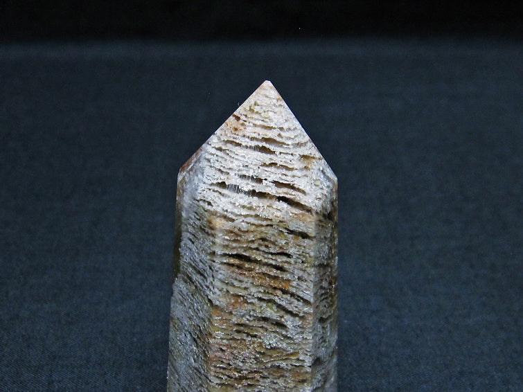 ガーデンファントム 六角柱 ガーデンクォーツ ポイント 庭園水晶 一点物 142-7494