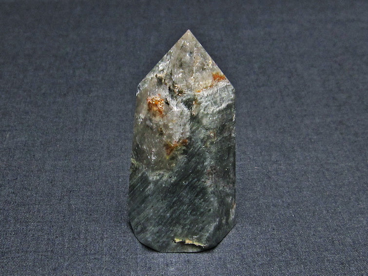 ガーデンファントム 六角柱 ガーデンクォーツ ポイント 庭園水晶 一点物 142-7496